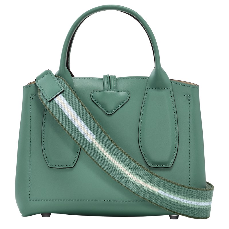 Longchamp Le Roseau S Handbag Sage | 9784AOHMX