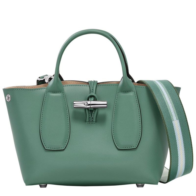 Longchamp Le Roseau S Handbag Sage | 9784AOHMX