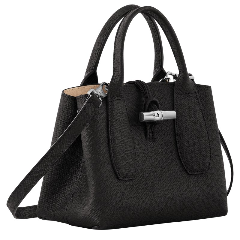 Longchamp Le Roseau S Handbag Schwarz | 4219BZVHC