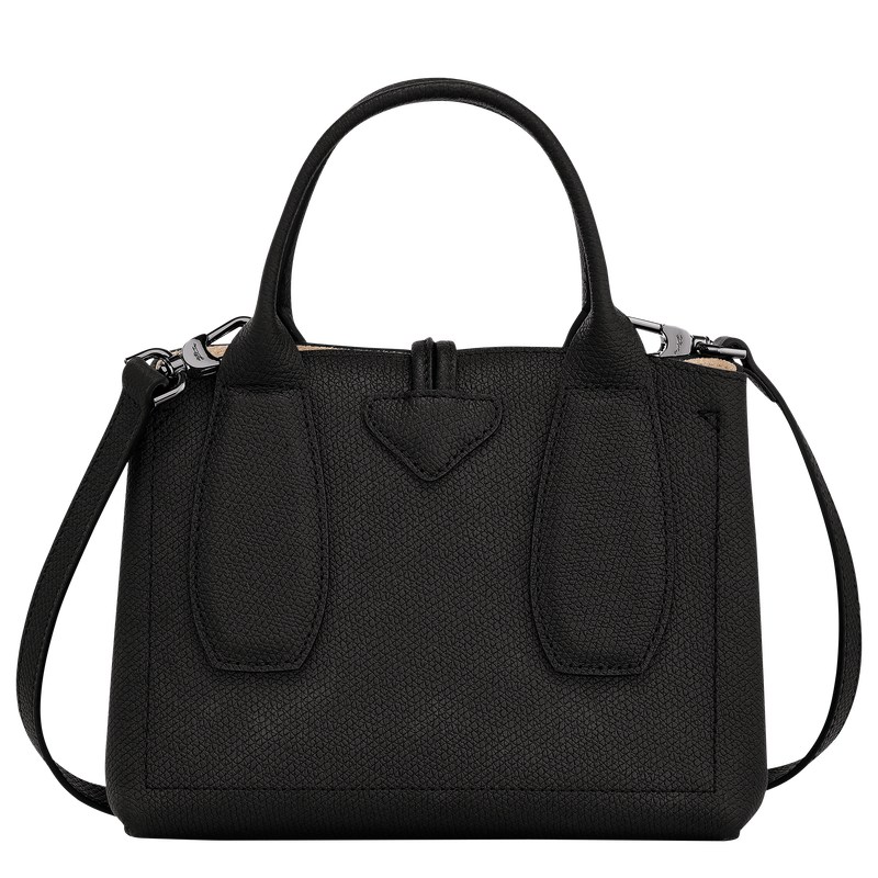 Longchamp Le Roseau S Handbag Schwarz | 4219BZVHC