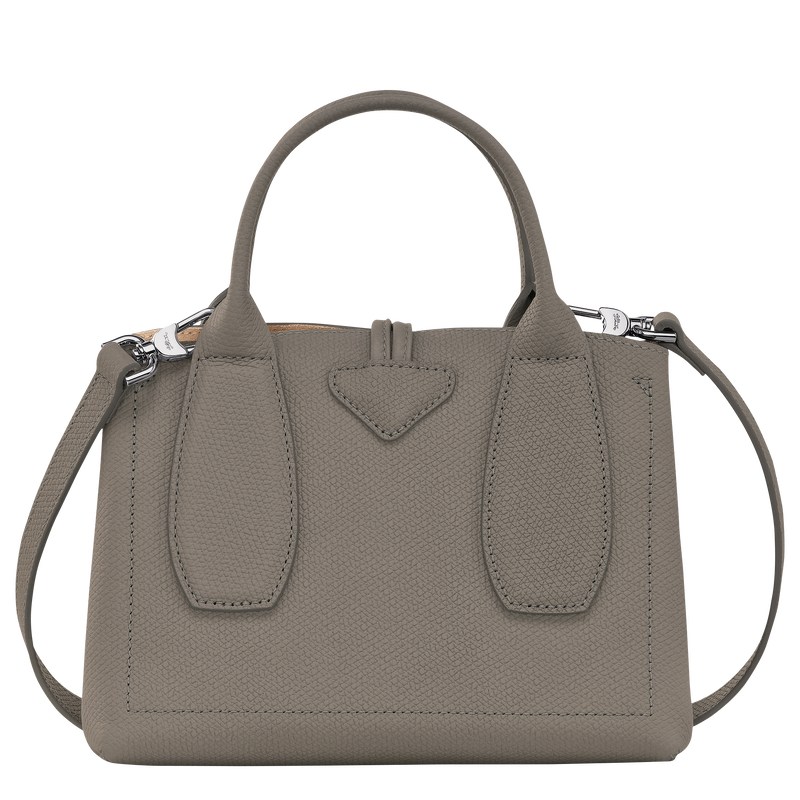 Longchamp Le Roseau S Handbag Turtledove | 6715BXOMT