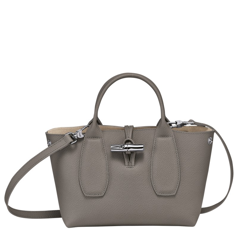 Longchamp Le Roseau S Handbag Turtledove | 6715BXOMT