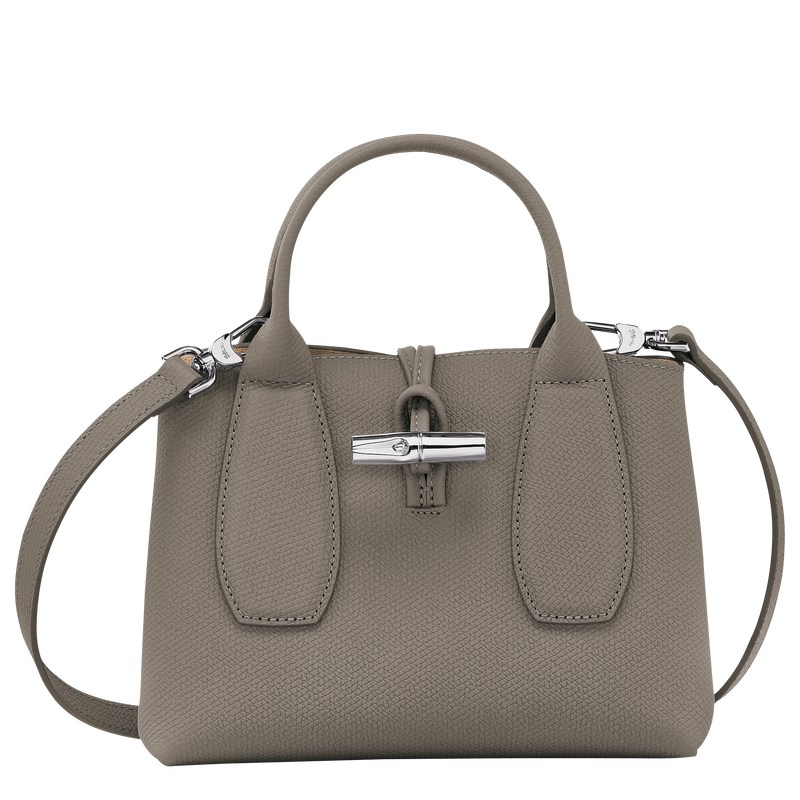 Longchamp Le Roseau S Handbag Turtledove | 6715BXOMT