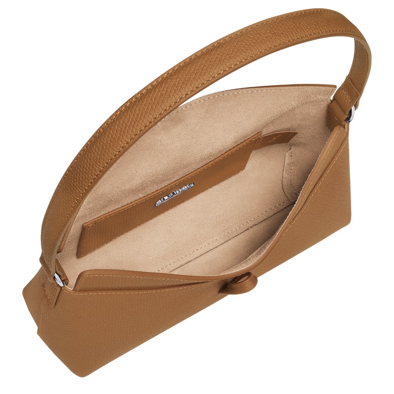 Longchamp Le Roseau S Hobo Bag Natural | 6275DBVSC