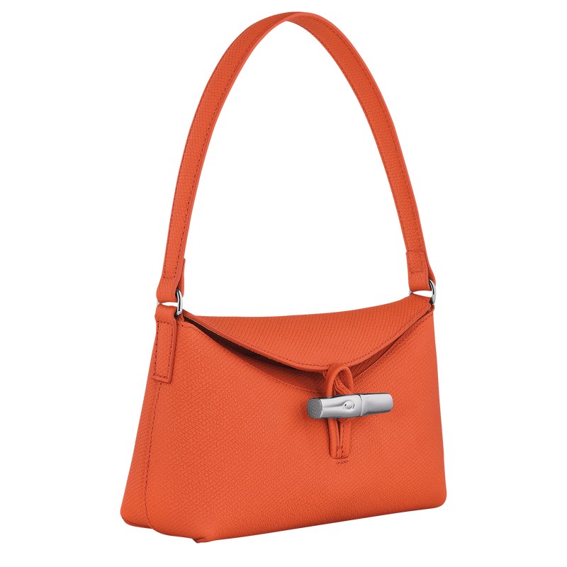 Longchamp Le Roseau S Hobo Bag Orange | 6810TDBIX