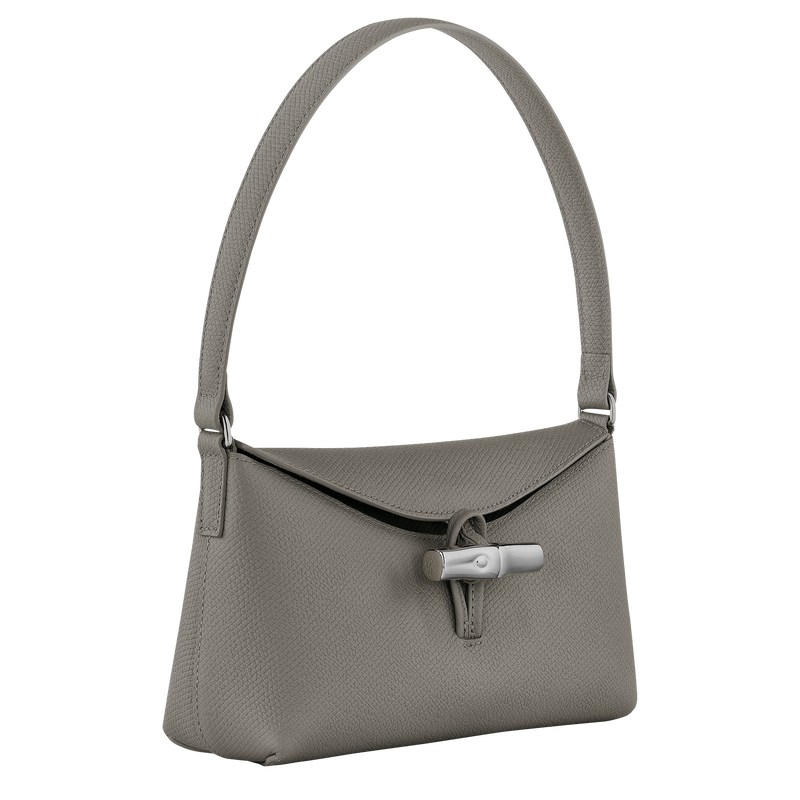 Longchamp Le Roseau S Hobo Bag Turtledove | 5376BQKNH