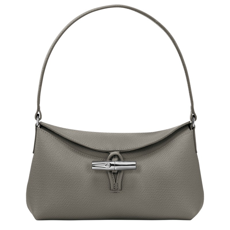 Longchamp Le Roseau S Hobo Bag Turtledove | 5376BQKNH