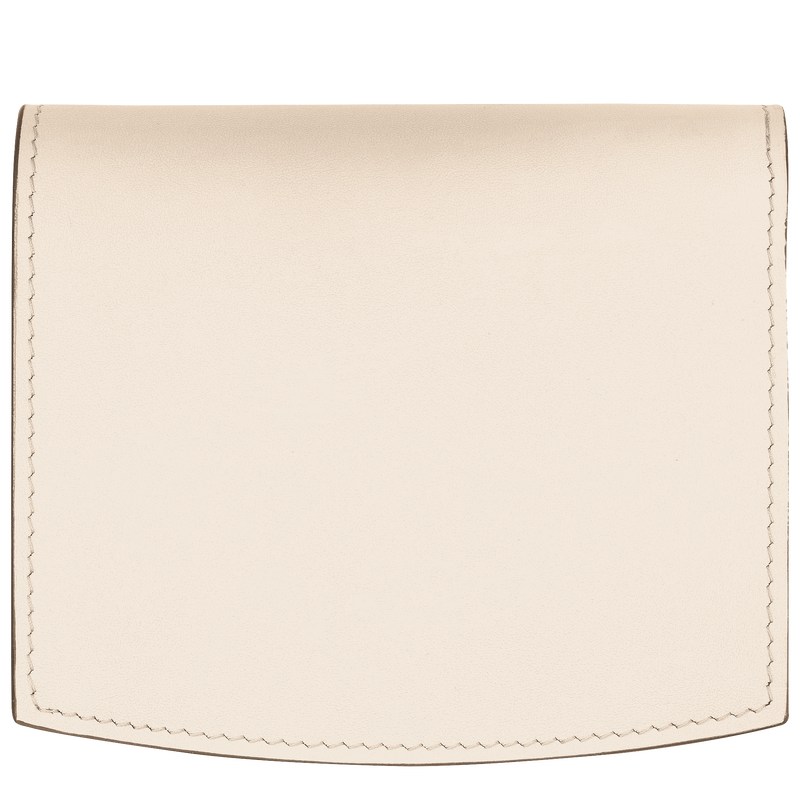 Longchamp Le Roseau Wallet Ecru | 6015WPCYS