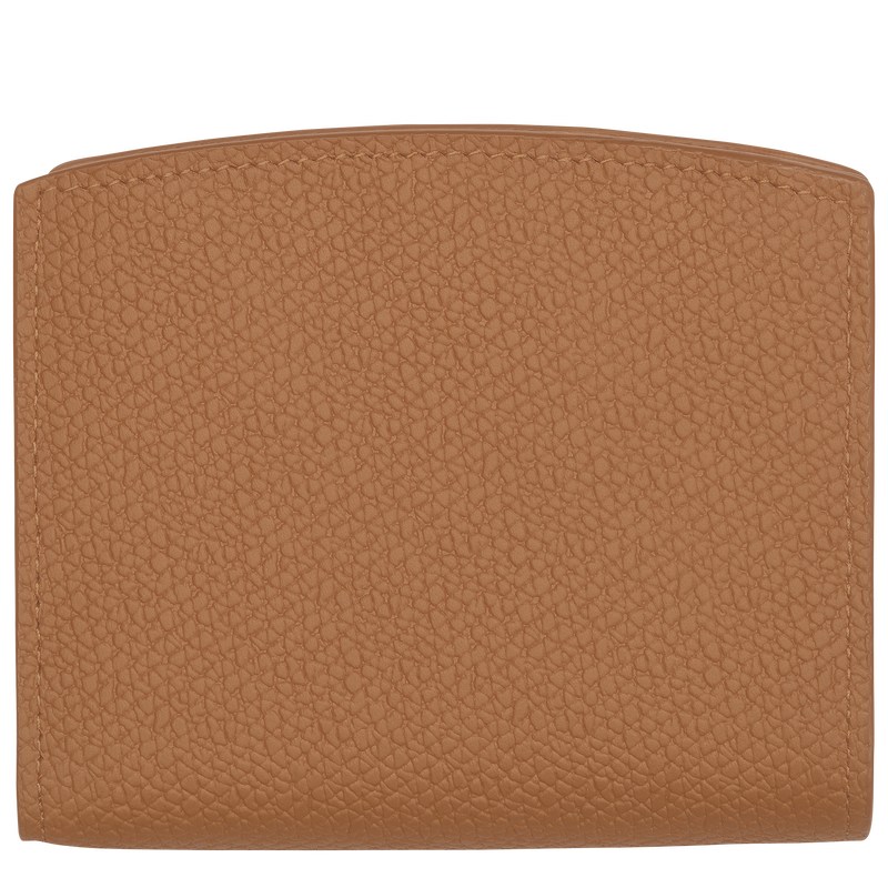 Longchamp Le Roseau Wallet Natural | 7320KMQRB