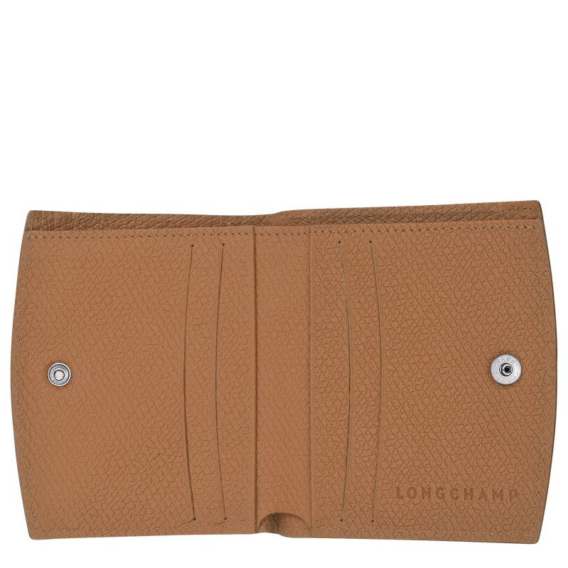 Longchamp Le Roseau Wallet Natural | 7320KMQRB