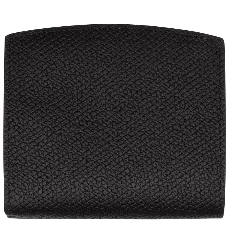 Longchamp Le Roseau Wallet Schwarz | 7450GZEQA