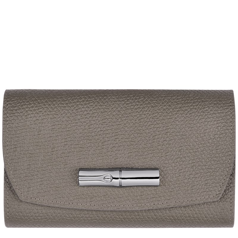 Longchamp Le Roseau Wallet Turtledove | 6901BCJQE