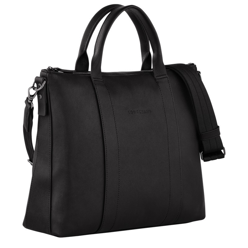 Longchamp Longchamp 3d Briefcase Schwarz | 7518HQZAM