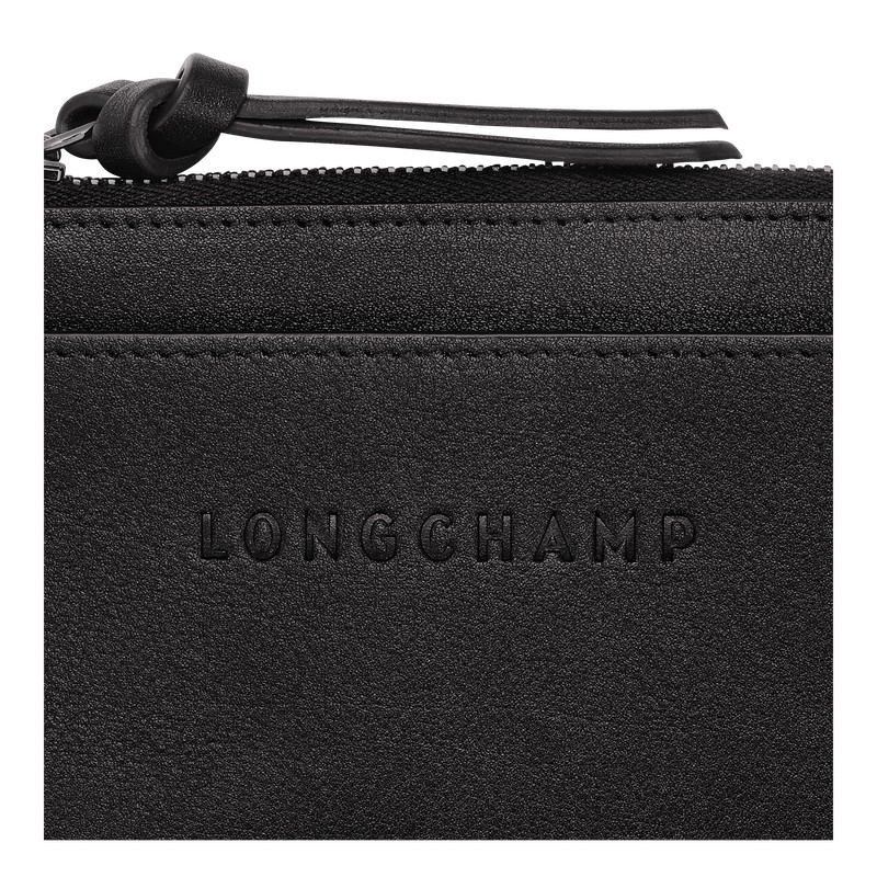 Longchamp Longchamp 3d Card Holder Schwarz | 5436XOYLN