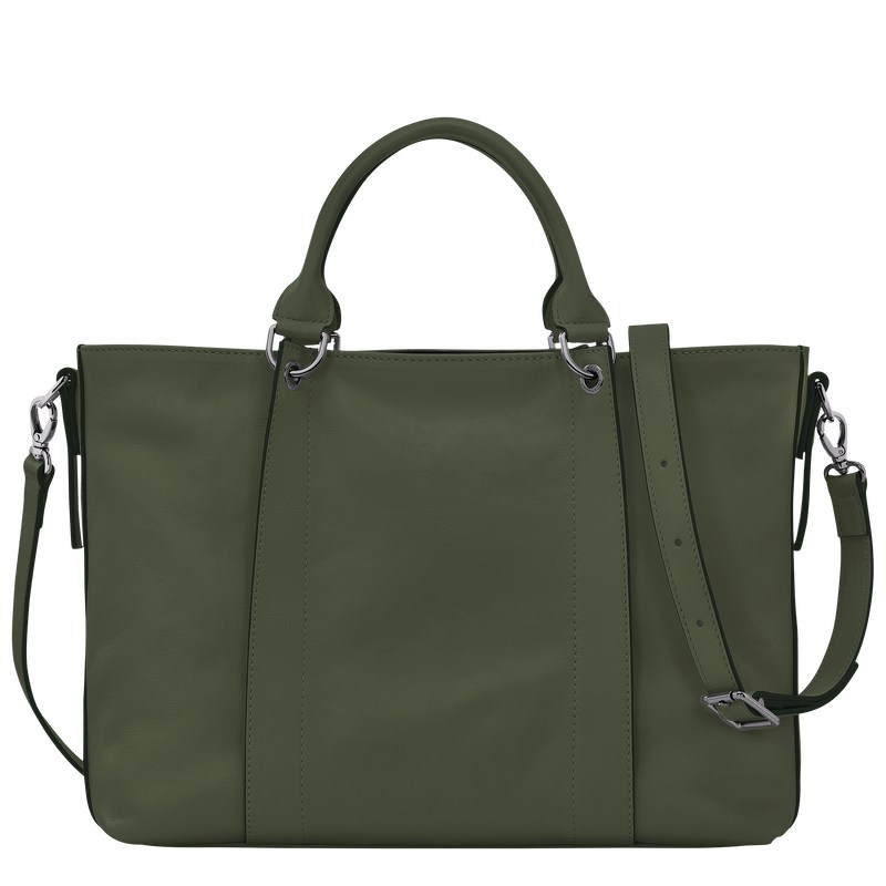 Longchamp Longchamp 3d L Handbag Khaki | 0376VJBKR