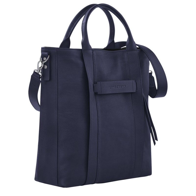 Longchamp Longchamp 3d L Tote Bag Bilberry | 3790WGVXS