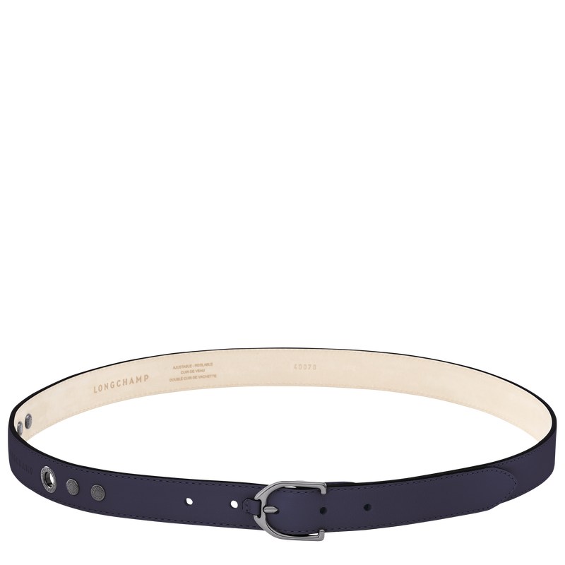 Longchamp Longchamp 3d Ladies\' Belt Bilberry | 0587MCROB