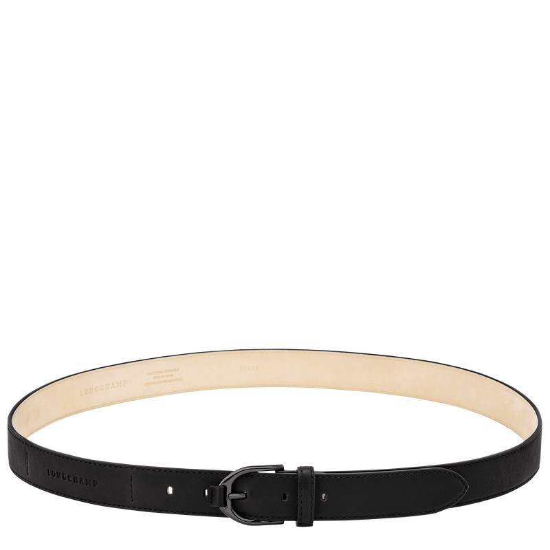 Longchamp Longchamp 3d Ladies\' Belt Schwarz | 9480COVHU