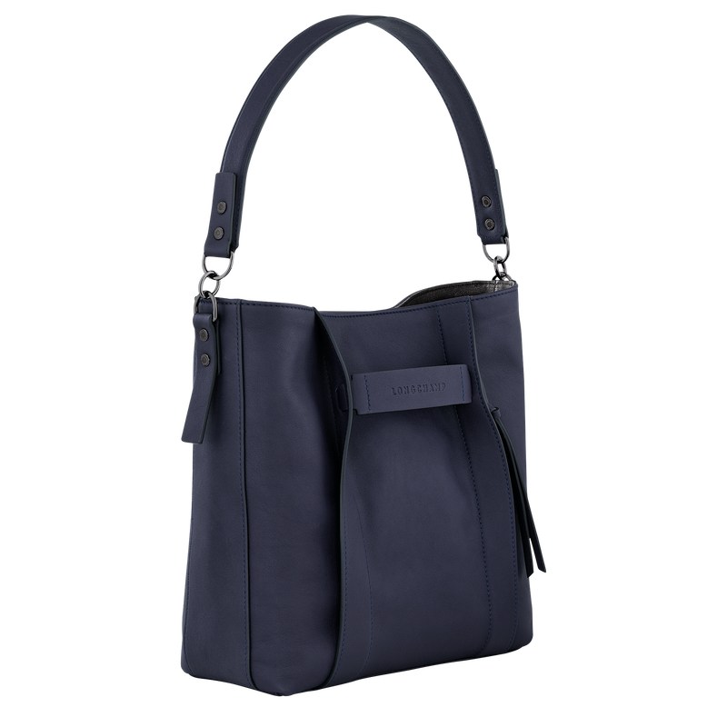 Longchamp Longchamp 3d M Hobo Bag Bilberry | 3021BGDMI