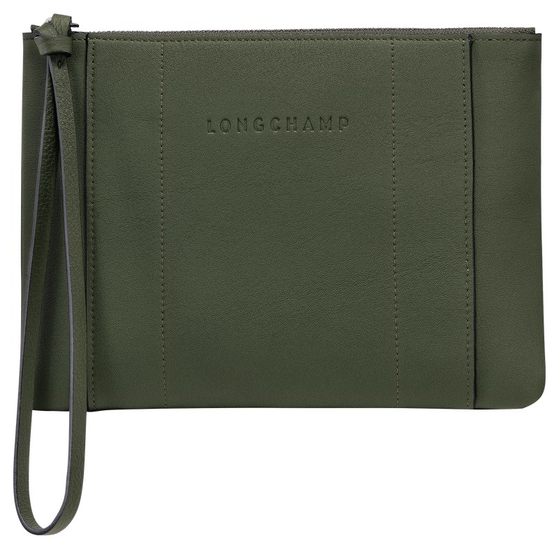 Longchamp Longchamp 3d Pouch Khaki | 2361EMWCI