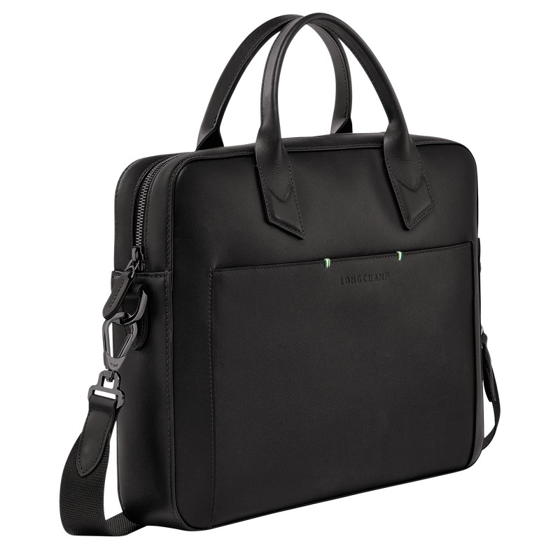 Longchamp Longchamp Sur Seine Briefcase Schwarz | 6042SIADP