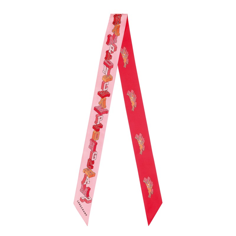 Longchamp Longchamp University Headband Strawberry | 5723VLDWF