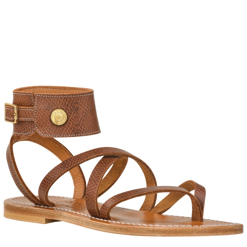 Longchamp Longchamp X K.Jacques Sandals Braun | 9140AHJVS