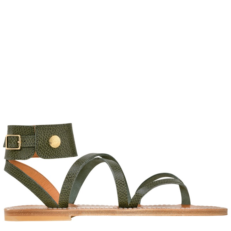 Longchamp Longchamp X K.Jacques Sandals Forest | 1685DNABH