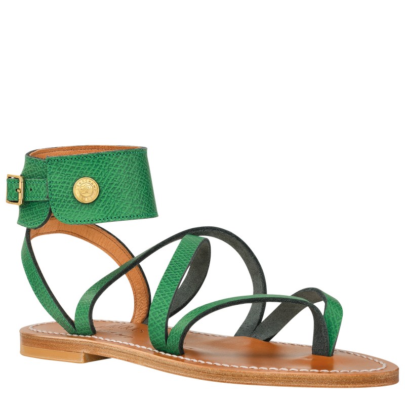 Longchamp Longchamp X K.Jacques Sandals Grün | 8059GIOMB