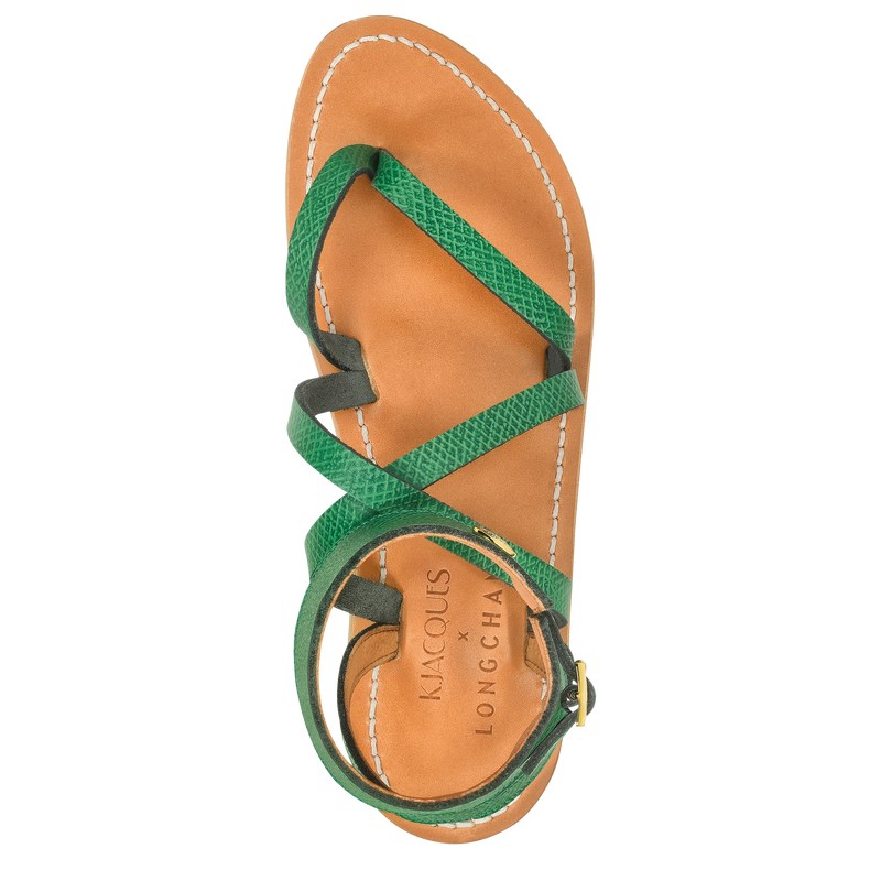 Longchamp Longchamp X K.Jacques Sandals Grün | 8059GIOMB