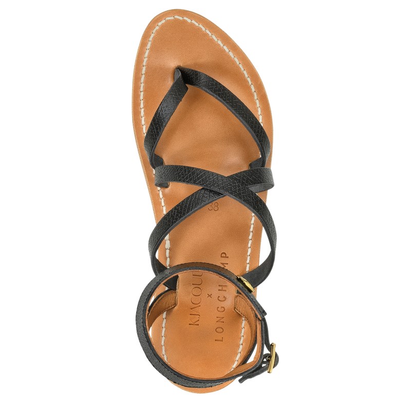 Longchamp Longchamp X K.Jacques Sandals Schwarz | 4093YRZPM