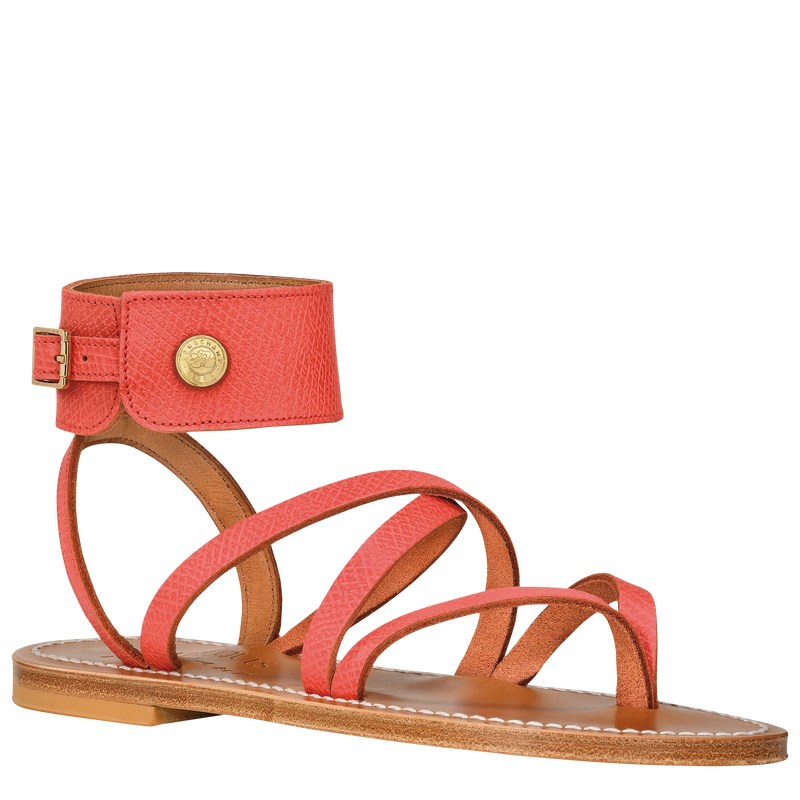 Longchamp Longchamp X K.Jacques Sandals Strawberry | 0764FAGHE