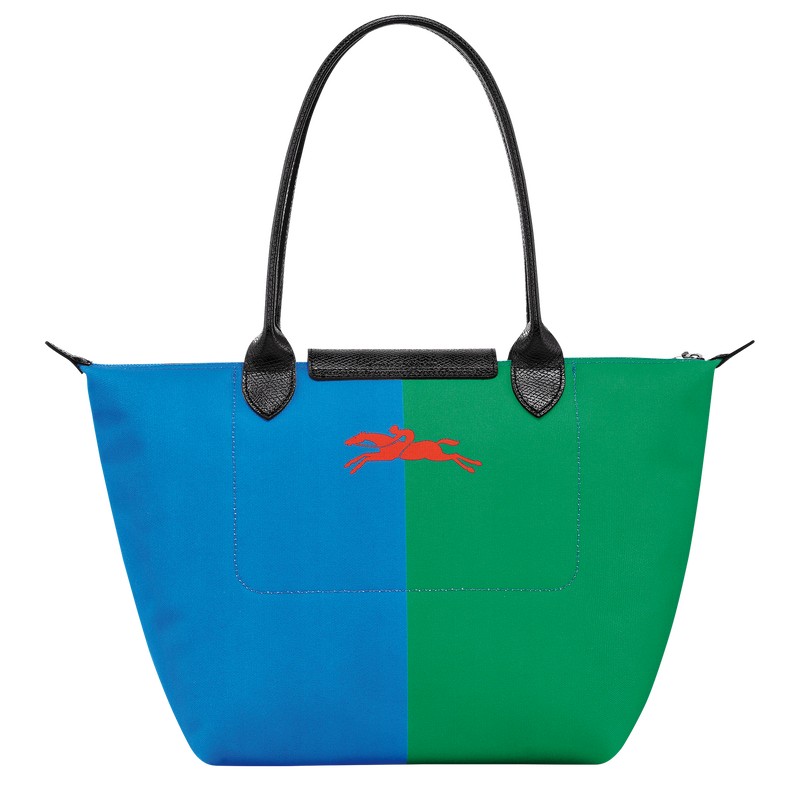 Longchamp Longchamp X Robert Indiana M Tote Bag Rot Navy | 9658FVMBE