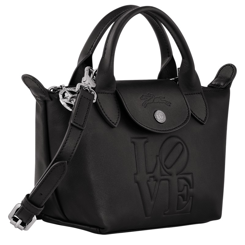 Longchamp Longchamp X Robert Indiana Xs Handbag Schwarz | 1428XHRNW