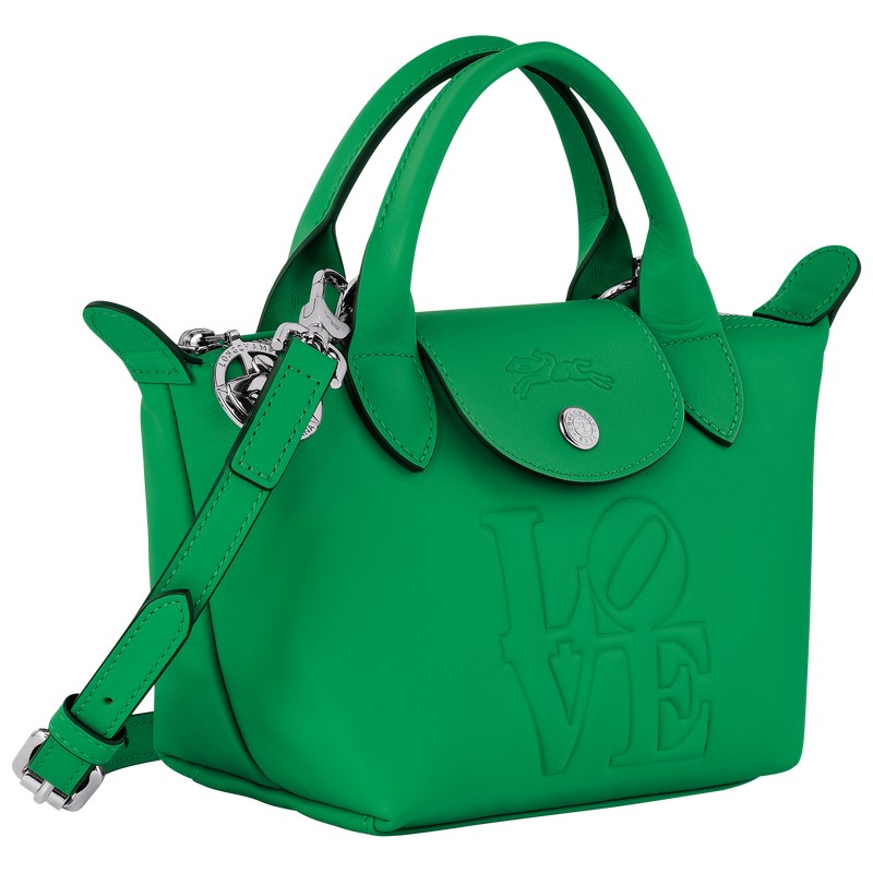 Longchamp Longchamp X Robert Indiana Xs Handbag Grün | 2741HIALJ