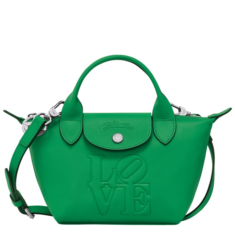 Longchamp Longchamp X Robert Indiana Xs Handbag Grün | 3504VBLYK