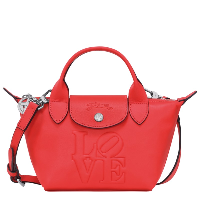 Longchamp Longchamp X Robert Indiana Xs Handbag Rot | 3257QJKOF