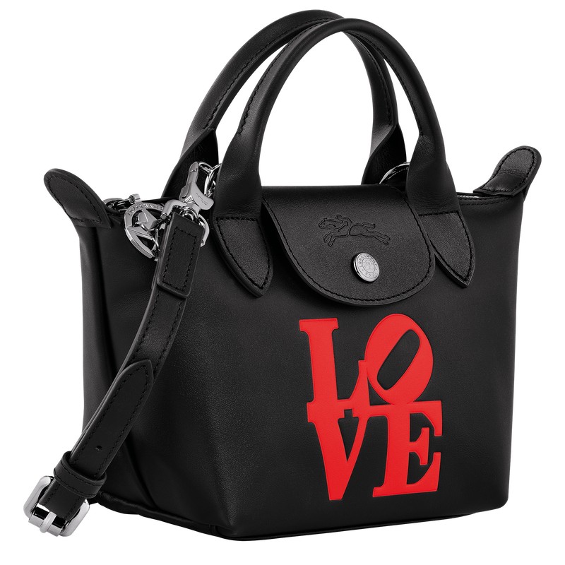 Longchamp Longchamp X Robert Indiana Xs Handbag Schwarz | 8954FXZVK