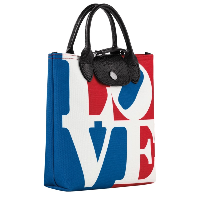 Longchamp Longchamp X Robert Indiana Xs Crossbody Bag Weiß | 6081NVBAF