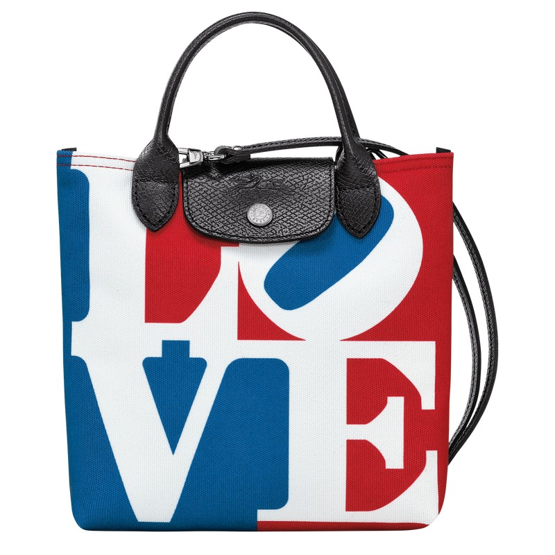 Longchamp Longchamp X Robert Indiana Xs Crossbody Bag Weiß | 6081NVBAF