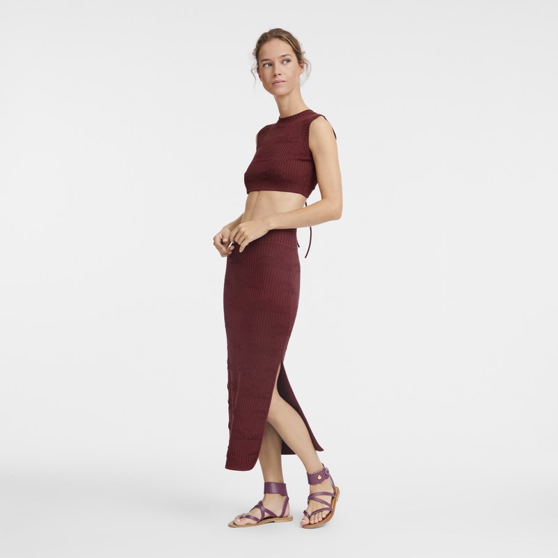 Longchamp Midi Skirt Sienna | 7254XODNG