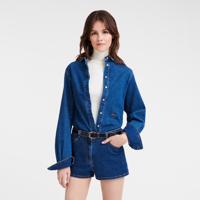 Longchamp Shirt Denim | 7569OMXIU