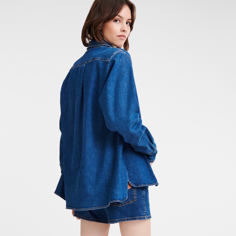 Longchamp Shirt Denim | 7569OMXIU