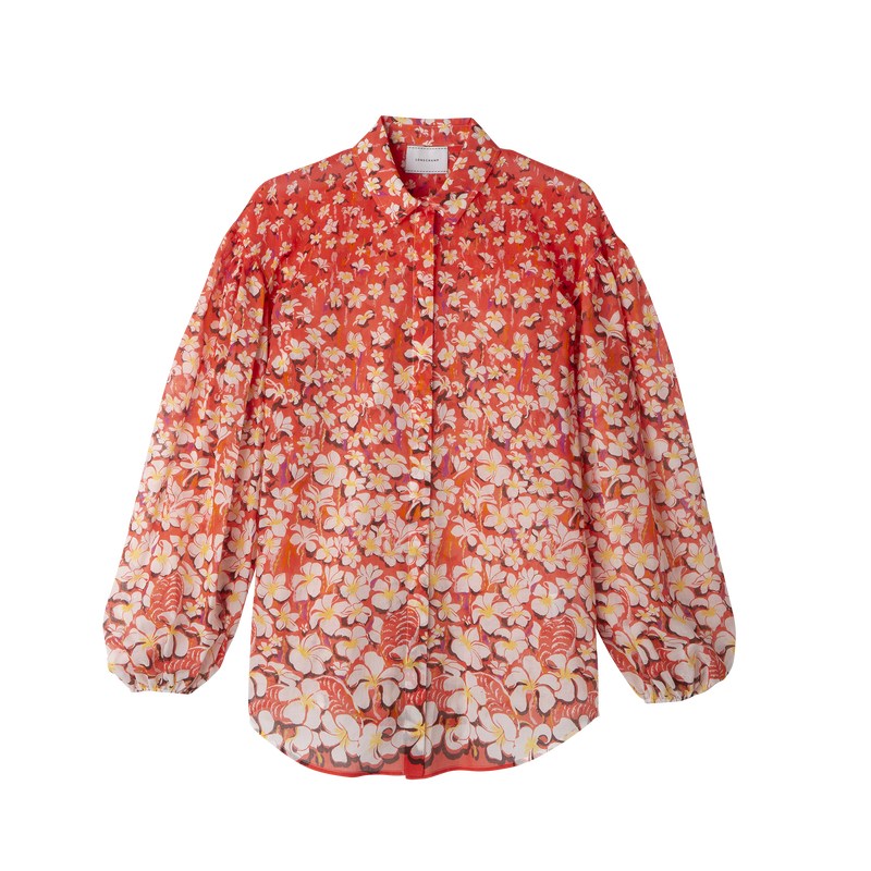 Longchamp Shirt Strawberry | 4612FUNBP