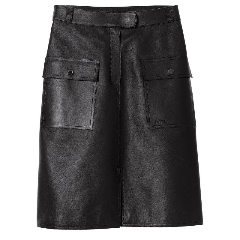 Longchamp Skirt Schwarz | 3862MKOQS