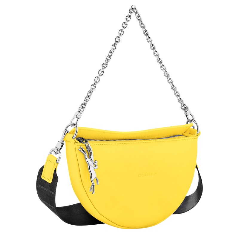 Longchamp Smile S Crossbody Bag Gelb | 2346MJGQA