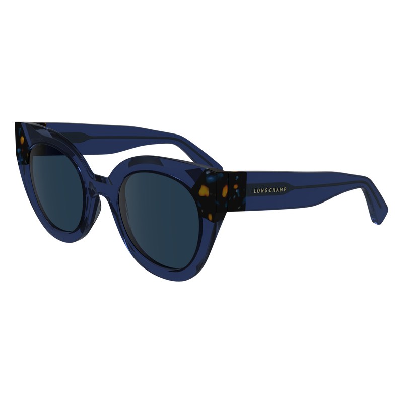 Longchamp Sunglasses Blau | 5907WGKAN