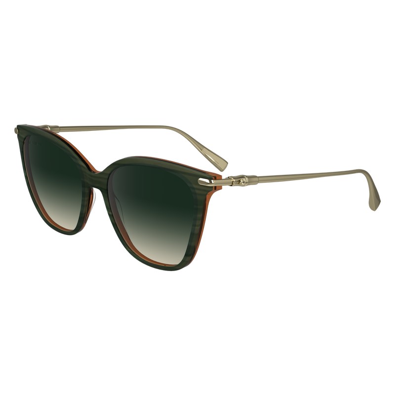 Longchamp Sunglasses Grün | 2603OFUPS