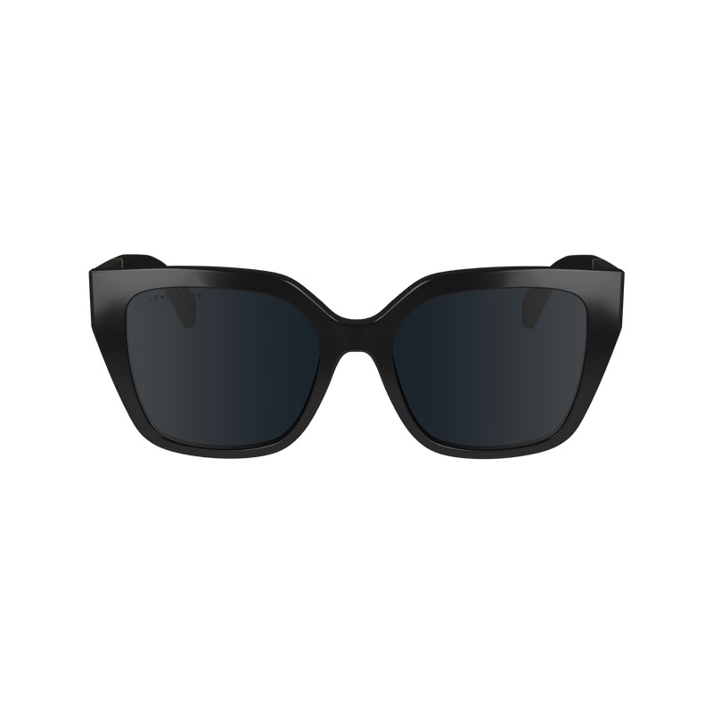 Longchamp Sunglasses Schwarz | 0129QATDX