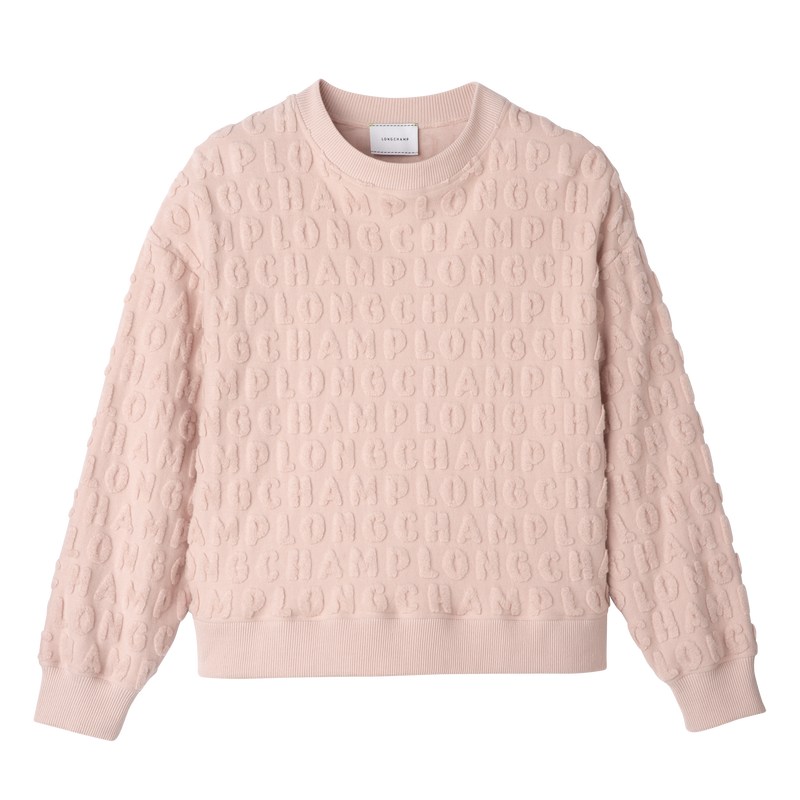 Longchamp Sweatshirt Nude | 2708GPZXQ